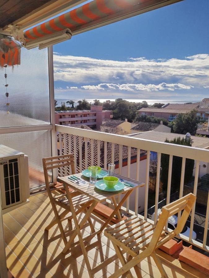 Studio Tout A Pied - Vue Sur Mer Saint Aygulf Exteriör bild